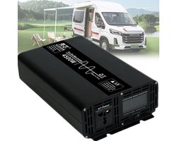 Zuivere Sinus Spanningsomvormer 12V/24V/48V naar 230V - Diverse Vermogens - Auto, Boot, Caravan
