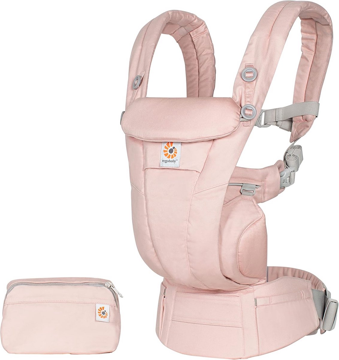 Ergonomische Babycarrier Vanaf Geboorte tot 20 kg in 4 Posities - Zacht Katoen