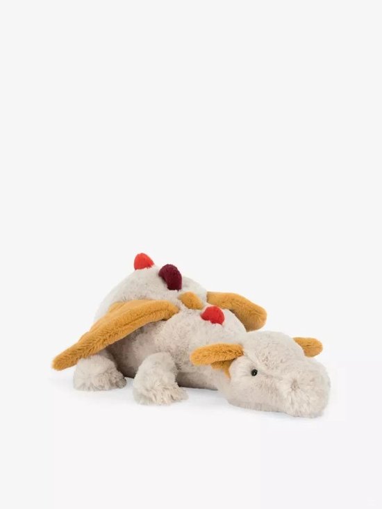 Apricot Lamb Knuffel Draak 38 cm Pluche Speelgoed Pluche Speelgoed voor Kinderen en Baby Zacht Gespeeld Speelgoed voor Spelen, Verzamelen & Knuffelen Gezellig Knuffel Draak Groene Draak