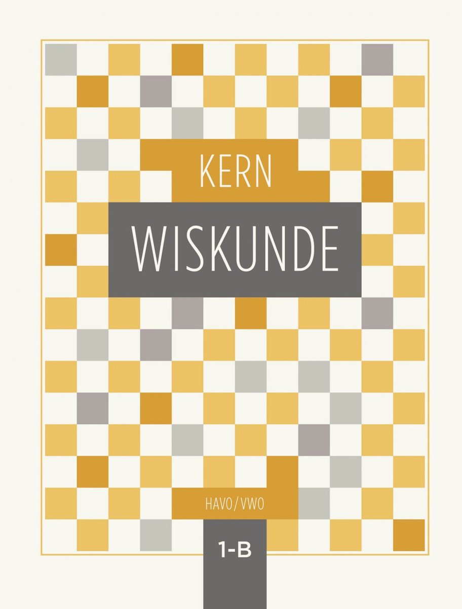 Omslag van KERN Wiskunde leerboek havo/vwo 1 deel B
