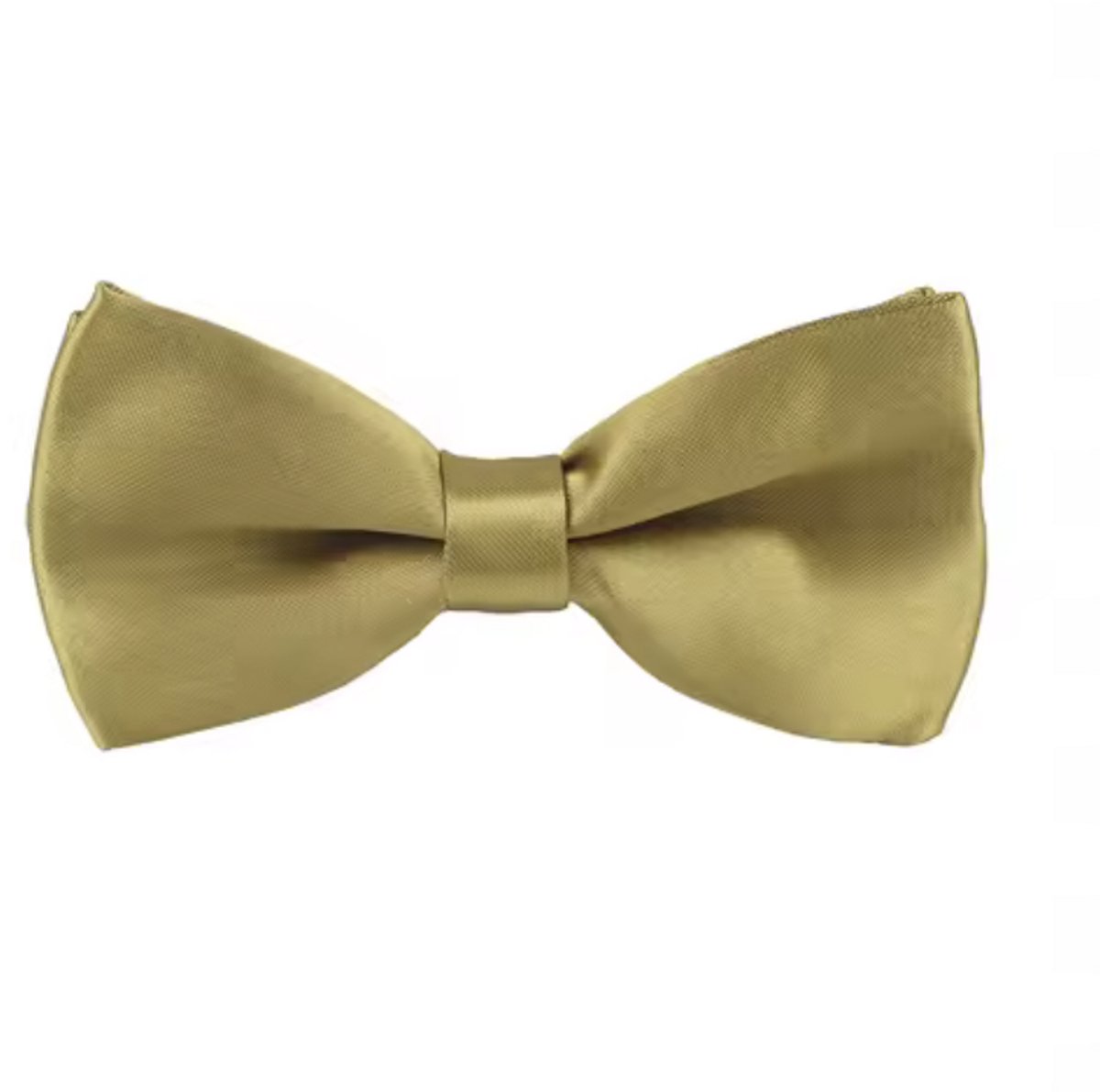 Goudkleurige vlinderstrik - Champagne kleurig strikje - Gouden das - Goud - Vlinderdas - Voorgestrikt - Satijn - CHPN