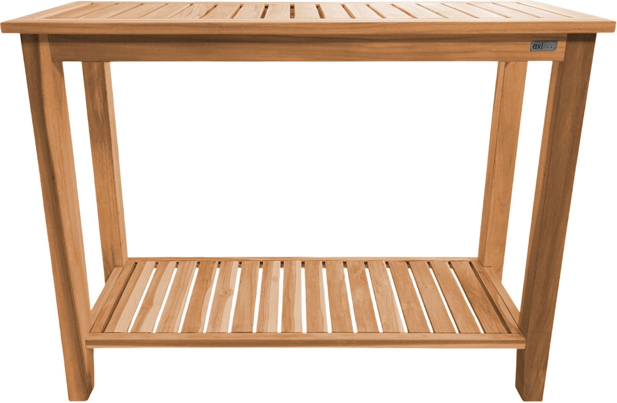 AXI Niah Teak Wandtafel – 120 cm – Houten tuintafel - 120 x 45 x 90 cm - 100% Teak – Met P