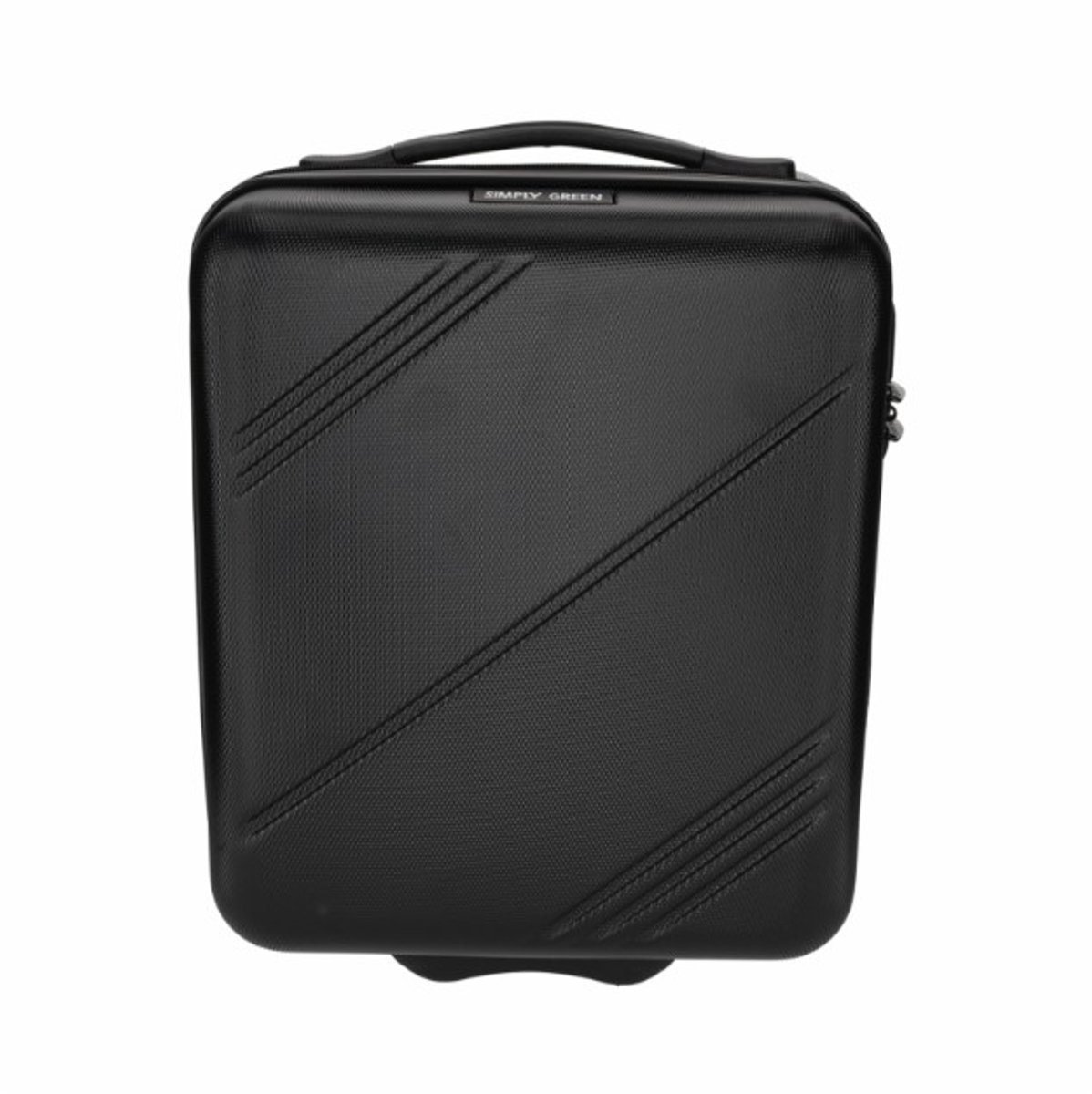 NORLÄNDER Travel Green Underseater Trolley RPET Zwart - Milieuvriendelijke Handbagage Koffer