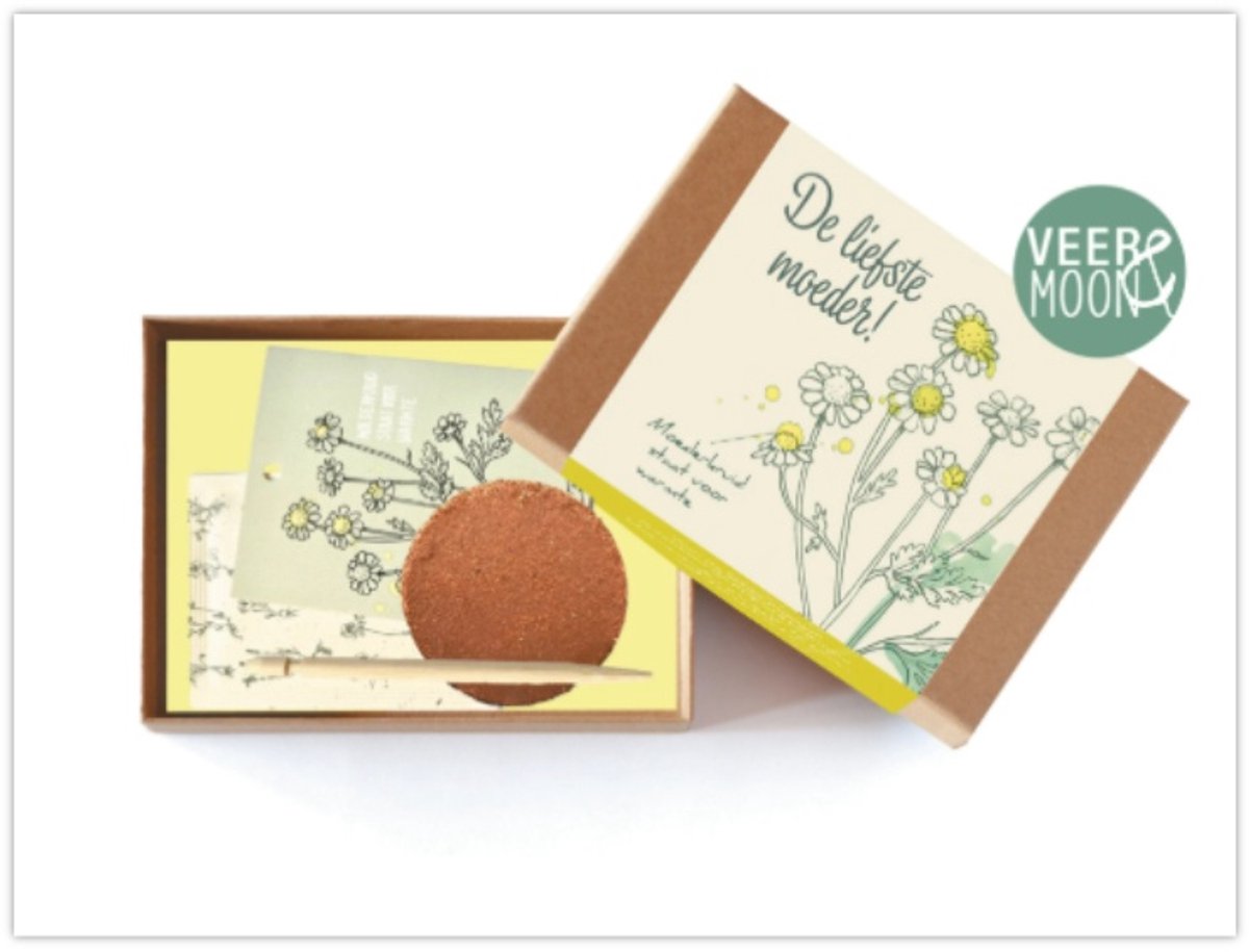 Give-X - Cadeau Doosje - De liefste moeder - Met bloemzaadjes