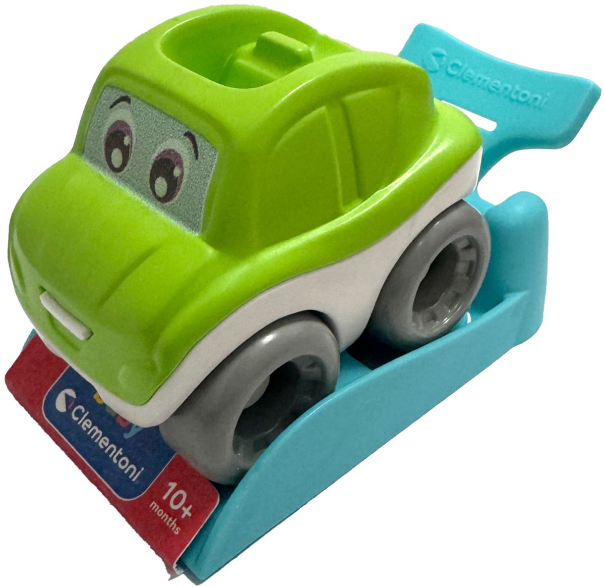 Kleur Lichtgroene Salto Speelgoedauto Clementoni