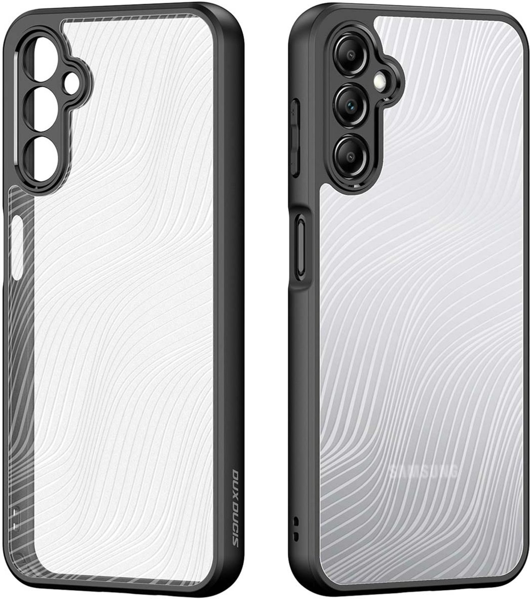Dux Ducis - Telefoon Hoesje geschikt voor de Samsung Galaxy A25 5G - Back Cover - Aimo Series - Zwart