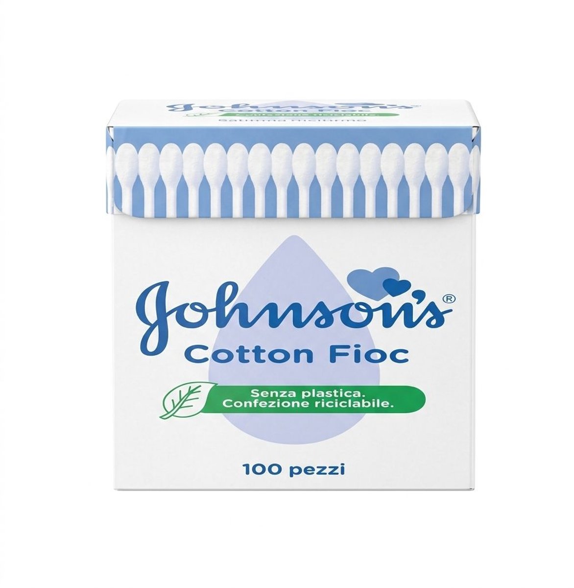 Johnson's Baby en kinder Wattenstaafjes – 100 stuks