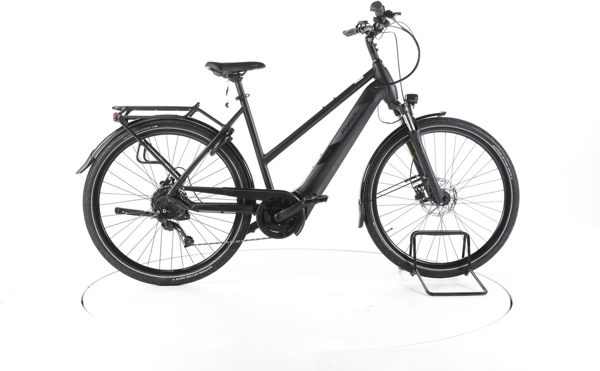 Pegasus Solero EVO Elektrische trekkingfiets Bosch Accu 625Wh 28 2023 zwart Pro