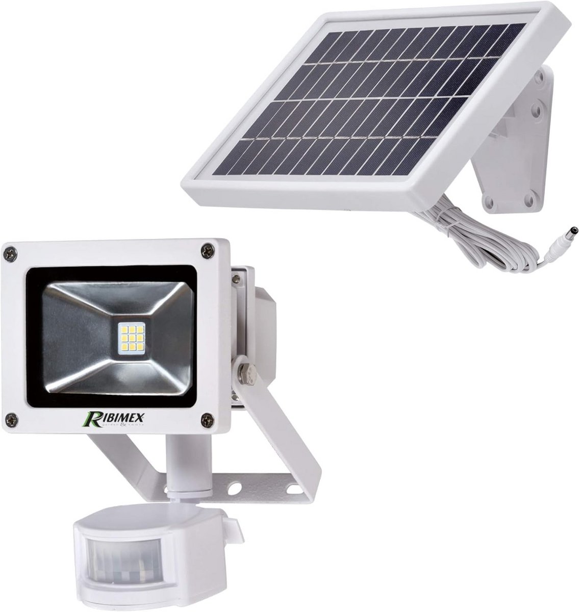 Krachtige 9W LED Solar Buitenlamp met Bewegingssensor en 700 Lumen