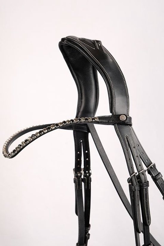 Montar Frontriem Fair Brown Grey - Cob | Frontriemen paard Montar Frontriem Fair Brown Grey - Cob | Frontriemen paard