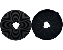 Fixem koolstoffilter afzuigkap 134 mm rond 2 stuks, recirculatie koolfilter wasemkap vervangen, geschikt voor Respekta MIZ6000