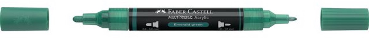 Acrylmarker Faber Castell Multimark 258 emerald green - FC-185958