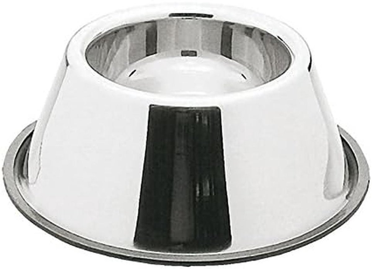 Voederbak Roestvrij Staal - Honden Voerbak - Voeding Huisdier - Antislip Bodem - 09 Liter - Metaal