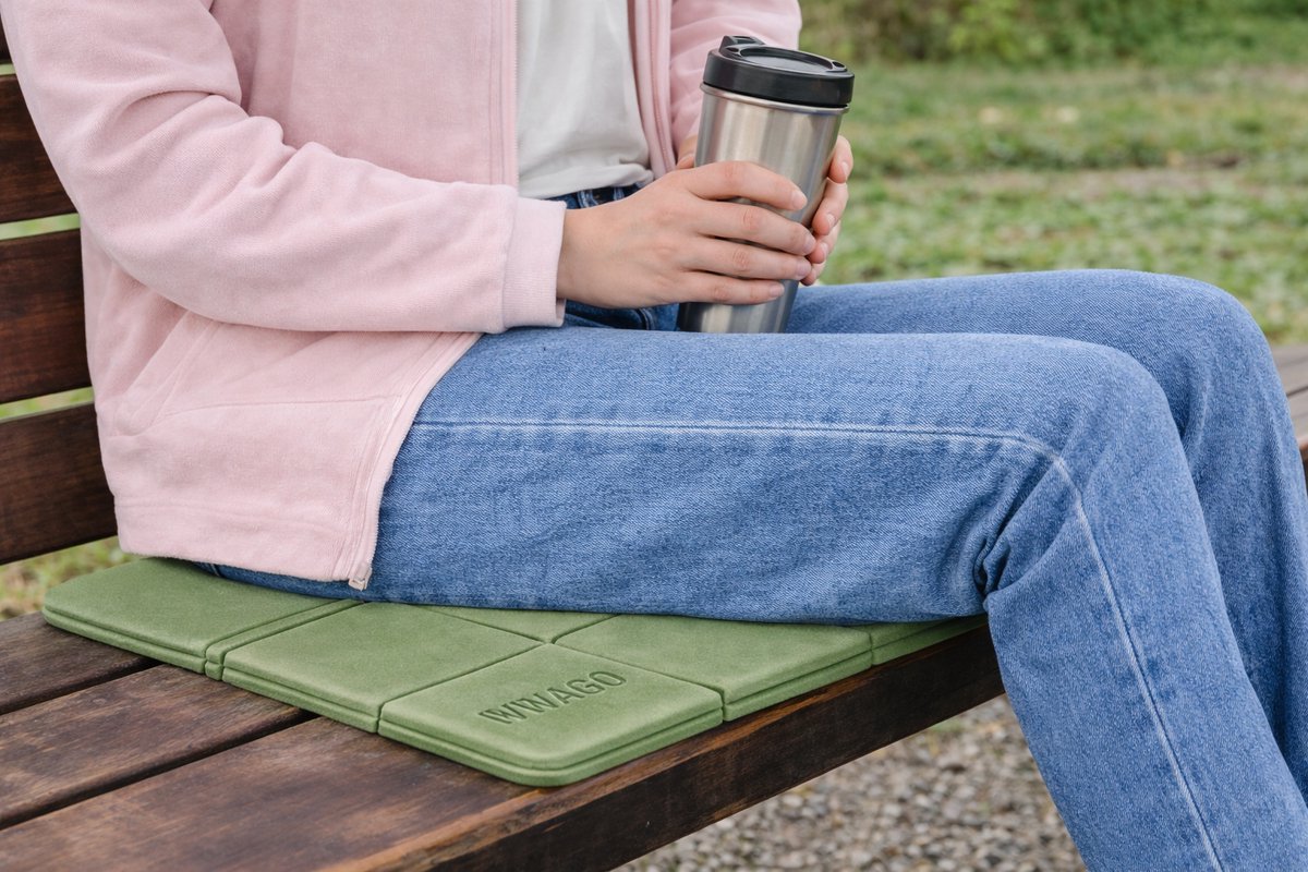 Willingood 2 Stuks Opvouwbaar Zitkussen, Outdoor Waterdichte Zitonderlegger Isolerende Zitmat Kindermat Met Opbergtassen Voor Tuin Stadion Jacht Camping Wandelen Picknick 2229981406