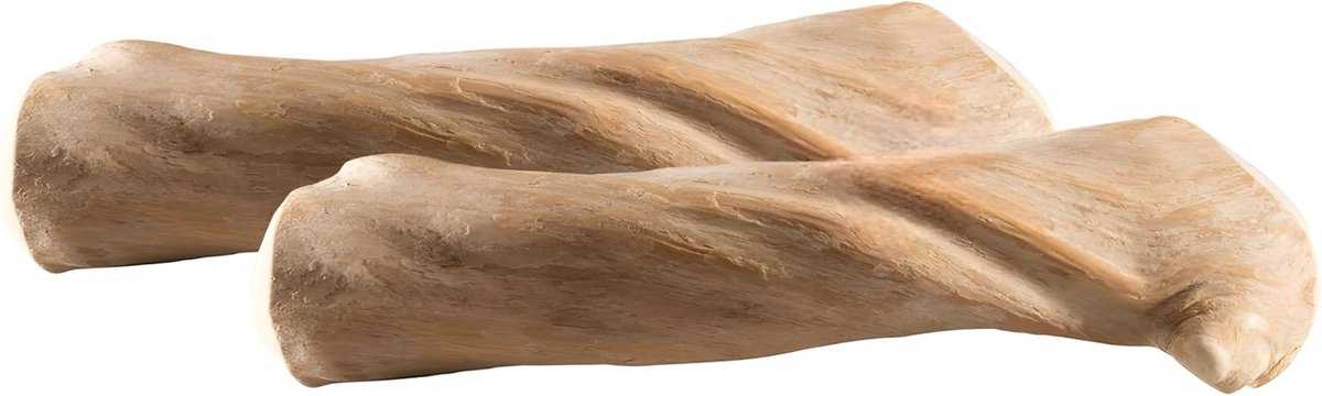 Hondenspeelgoed Koffiehout - Kauwhout Natuurlijk - Tanden Reinigen - 100% Veganistisch Calorievrij - Maat S - Houtkleur