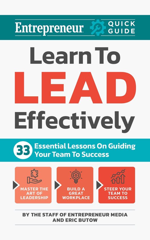 Entrepreneur Quick Guide - Learn to Lead Effectively - cover
