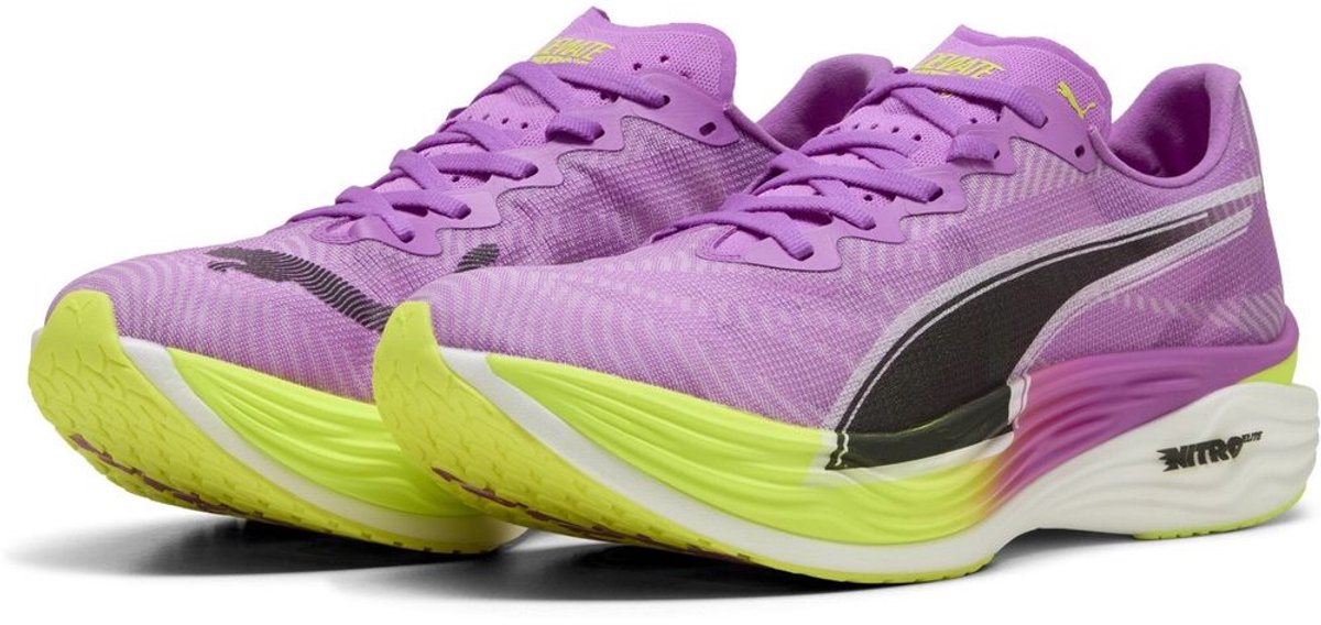 Puma hardloopschoenen Low Deviate Nitro Elite 3 309809 Geel