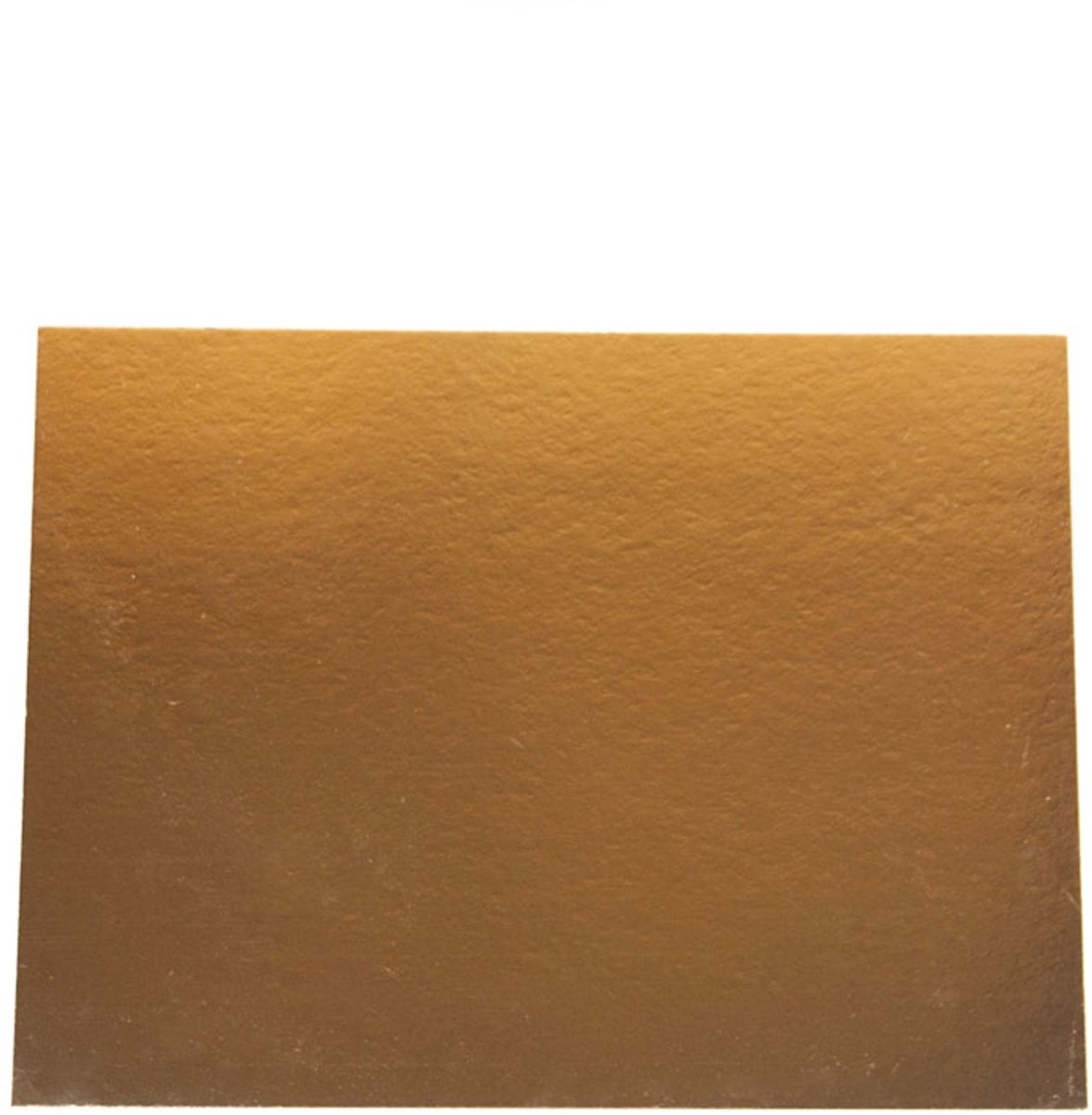 Taartkarton Rechthoek Goud/Zwart 20x30cm 50st.