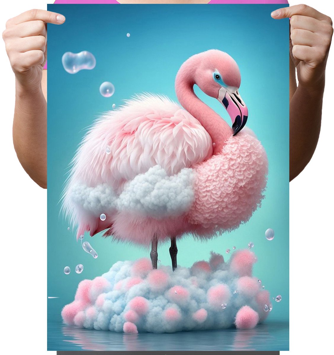 Diamond Painting - Dieren - Flamingo - 30x40cm