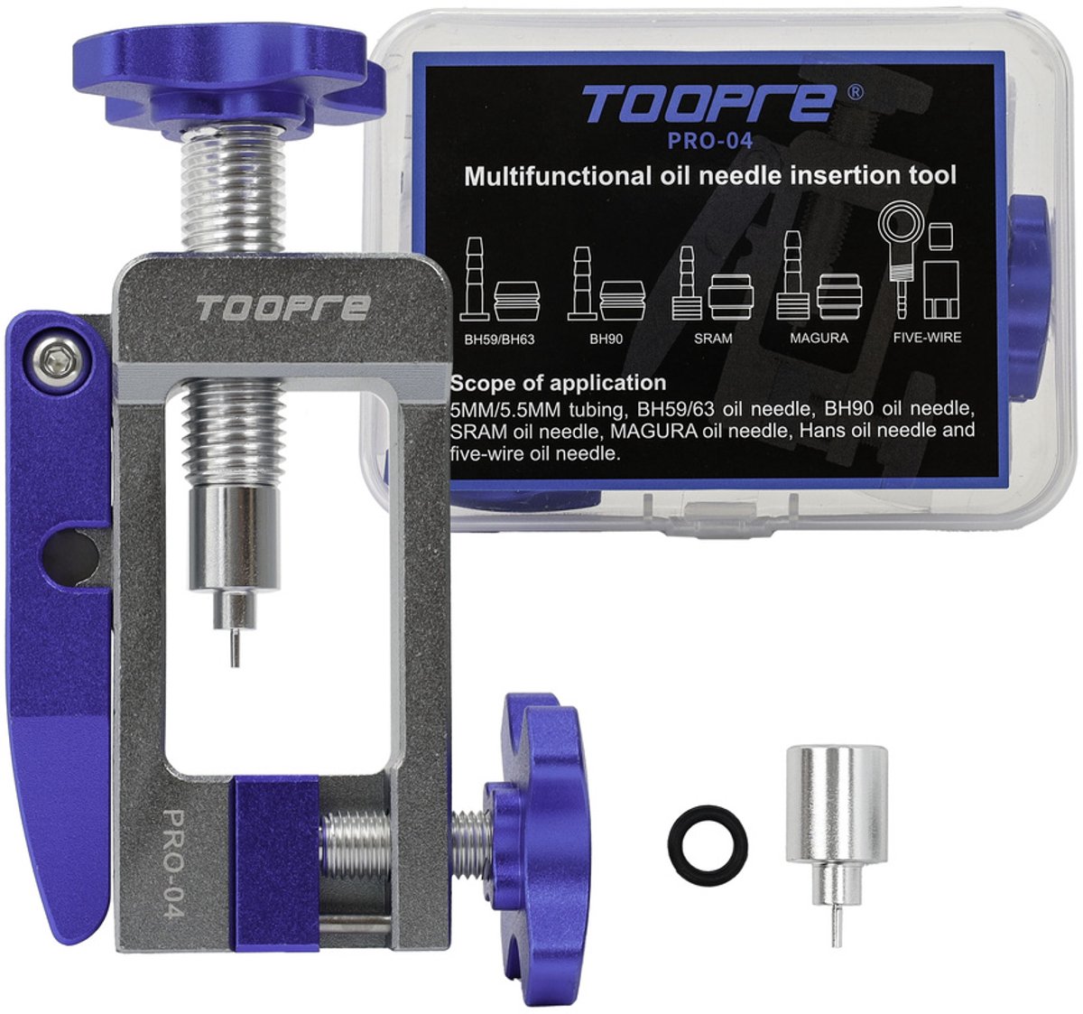 Toopre Pro-05 Serie - Aluminiuminstrument Voor Hydraulische Remleidingen - Kabelsnijder - Aanpasser Voor Eindstukken