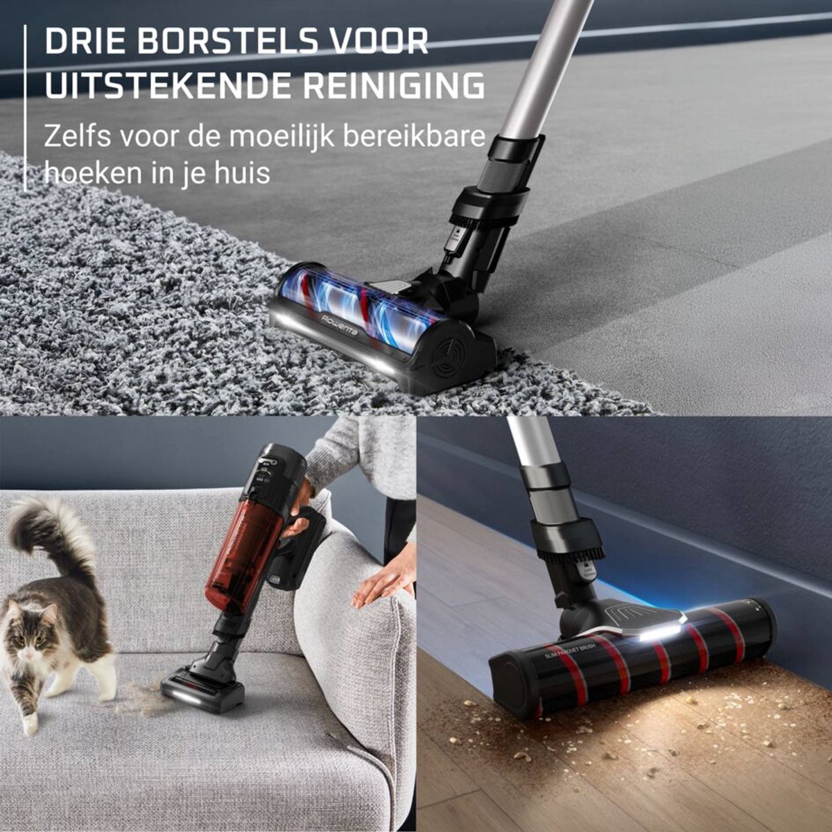 Rowenta RH9A93 X-Force Flex Draadloze Stofzuiger voor - afbeelding 3
