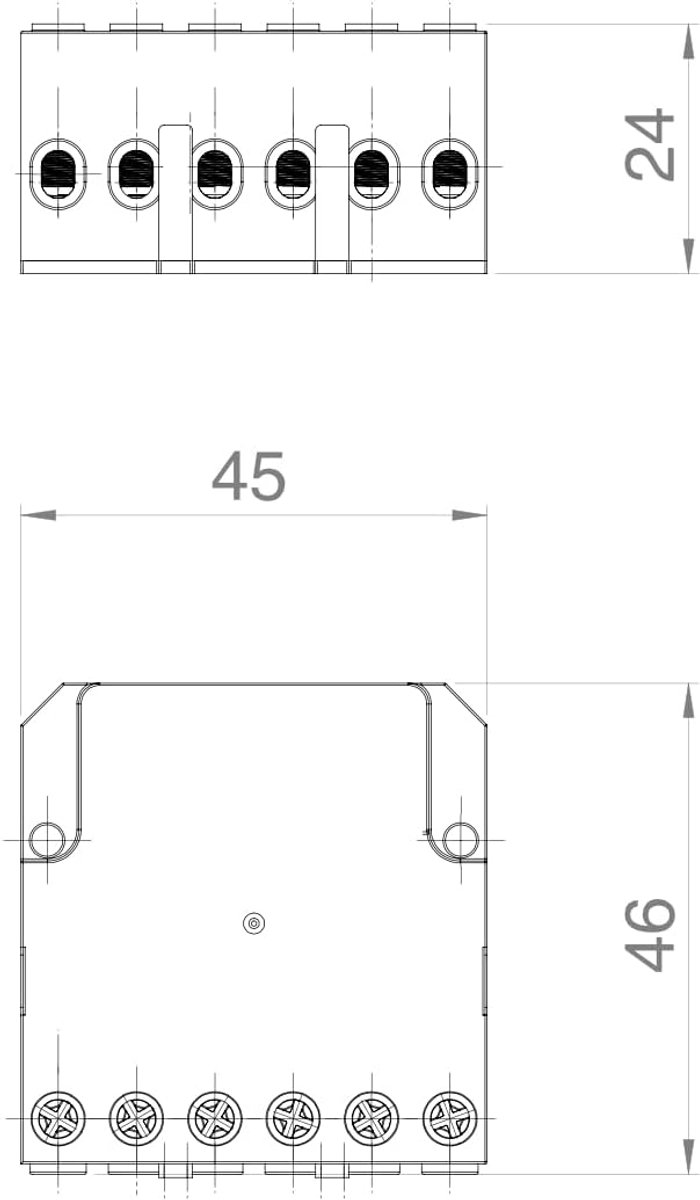 Impulsrelais - Schakelrelais - Automatische Sturing - Normaal Open Contact - 12V AC