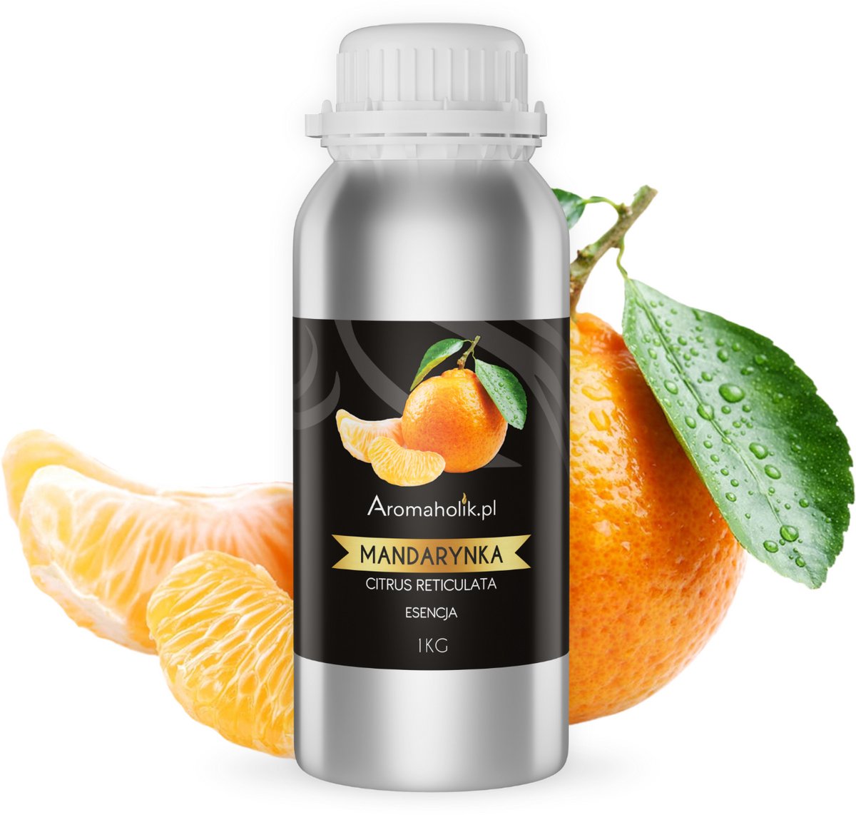 Aromaholik - Etherische Olie Mandarijn - 100% Natuurlijk - 1Kg - Ontspannend