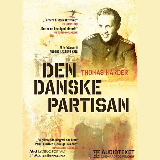 Den danske partisan - historien om Paolo il danese - cover