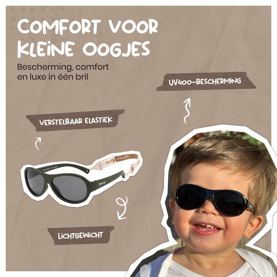 Maesy - baby zonnebril Joya - 0-2 jaar - flexibel buigbaar - verstelbaar elastiek - gepolariseerde UV400 bescherming - jongens en meisjes - babyzonnebril ovaal - licht roze van Maesy — afbeelding 5