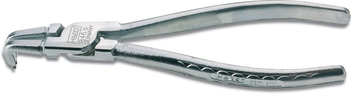 Borgringtang - Krimptang - Binnenringen Plaatsen - 90 Graden Gebogen Tips - 40-100 mm - Verchroomd Staal