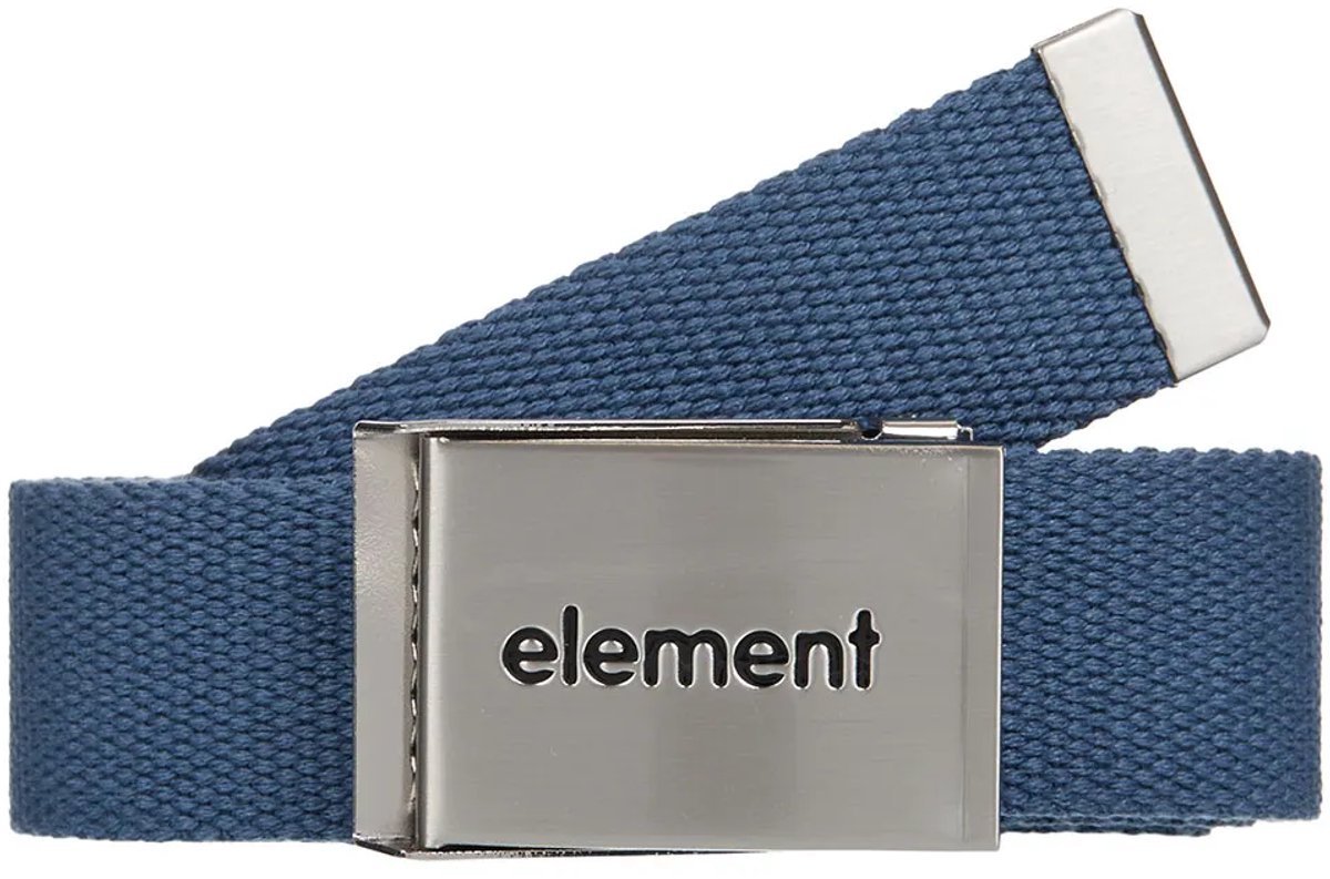 Element Lowcase Webbing Riem Blauw Man