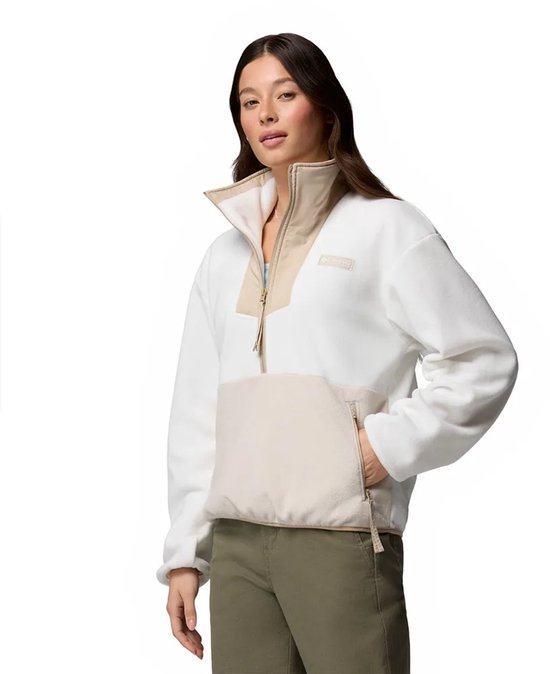 Columbia Sequoia Grove™ 1/2 Zip Fleece Dames Outdoortrui - Sea Salt, Dark Stone, Ancient Fossil