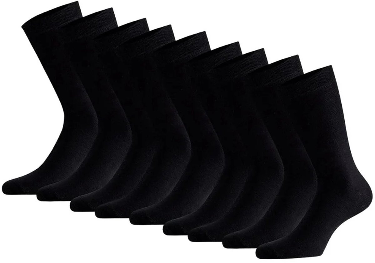 Morethansocks - Sokken - Unisex - Biologisch katoen - 9 Pack - Maat 35 t/m 46 - Sokken heren - Sokken dames - Naadloos