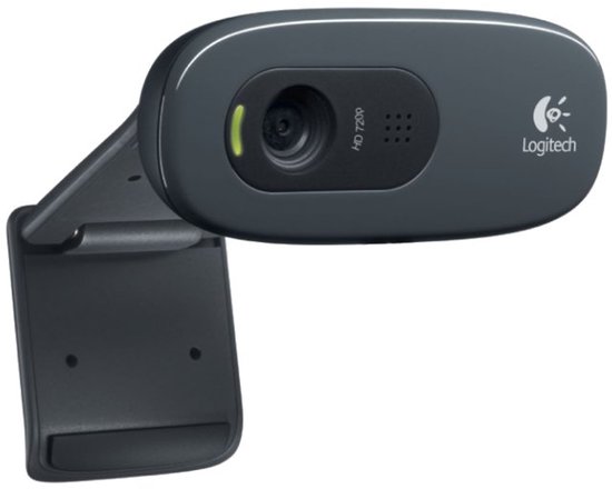 Logitech C270 - 720p HD Webcam - 3MP - Grijs