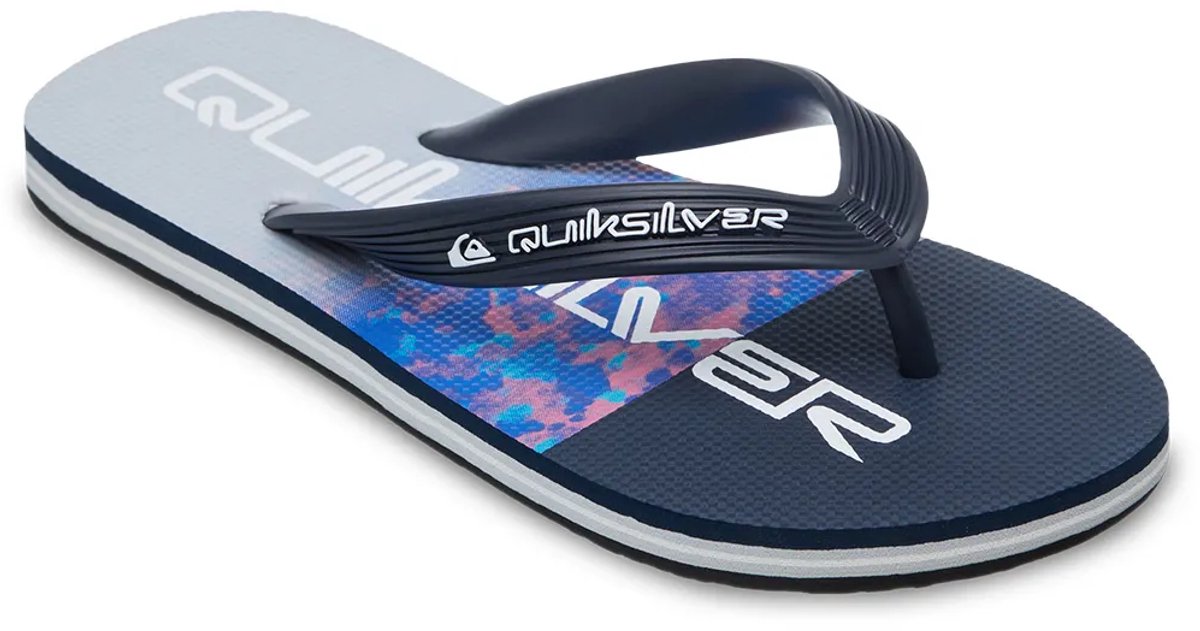 Quiksilver Molokai Art 26 Slippers Jongen Blauw