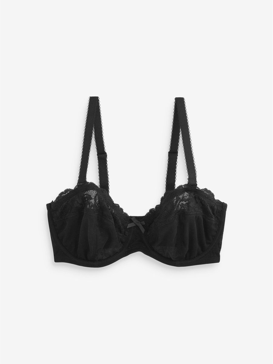 Next Dames - Strapless beha zonder vulling in cup DD+ - Zwart Black