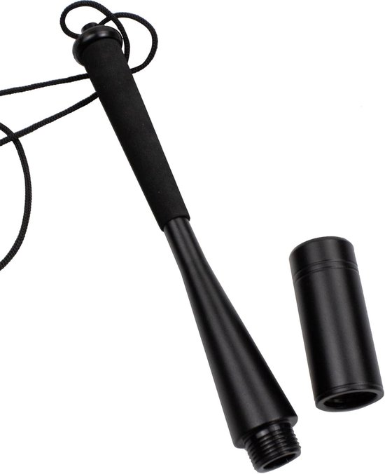 Visdoder Aluminium - Visknuppel - Vissen Accessoire - Afneembare Kop - 247 cm - Zwart — afbeelding 5