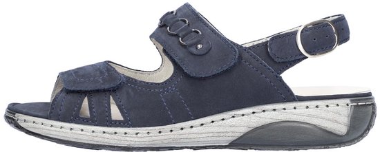 Waldläufer sandale pour femme Garda bleu foncé 7