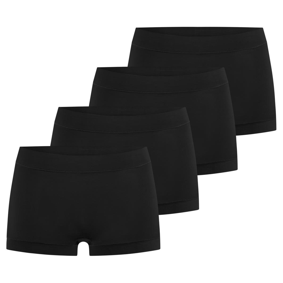 Schiesser Dames boyshort 4 pack Unique Micro
