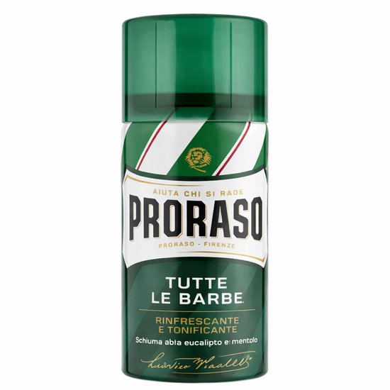Proraso Scheerschuim Reisflacon Eucalyptus/Menthol - 50 ml