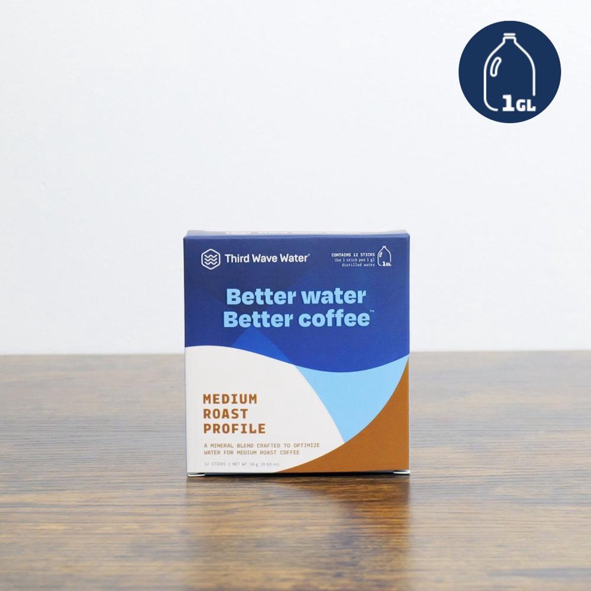 Third Wave Water Watermineralen Sticks 12 stuks – Medium Roast Profiel – Voor RO & Gedestilleerd Water – Mineralen voor Koffie – Betere Extractie
