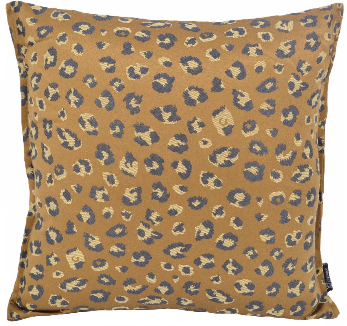 Gek op Kussens! Sierkussen Jacquard Leopard Gold/Brown | 45 x 45 cm | Polyester Goud-Bruin
