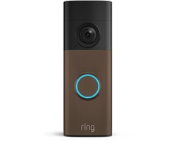 Ring Videodeurbel op batterij (nieuwste generatie) – Matte Mocha – 2K video