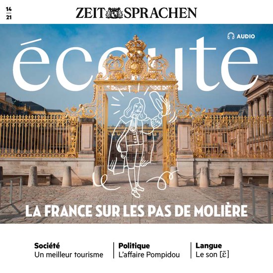 Französisch lernen Audio - Auf den Spuren von Molière - cover