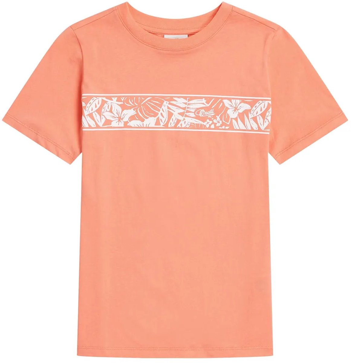 O´neill Graphic T-shirt Met Korte Mouwen 7-8 Years Meisje Funky Peach
