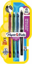 ERASABLE GEL STANDARD ASSORTED M BONUSPACK 3+1