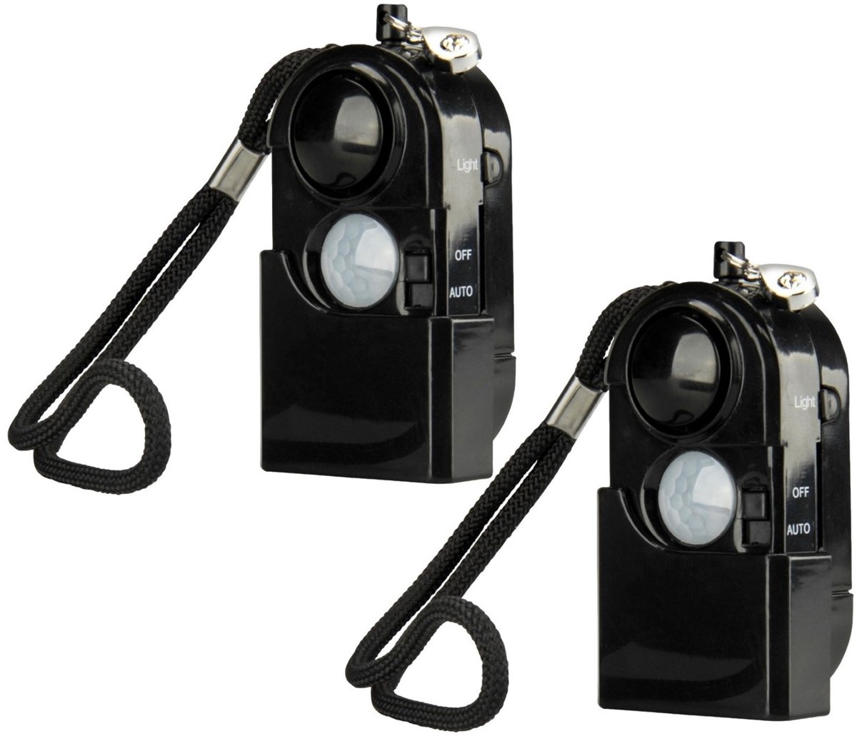 2x Persoonlijk Alarm met Bewegingsmelder + Licht 100dB