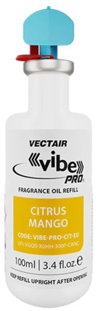VIBE PRO® REFILLS - Citrus Mango - Navulling Luchtverfrisser - 4 stuks per doos