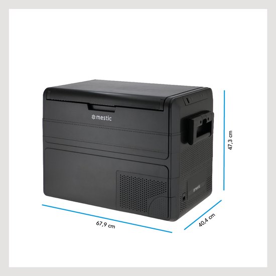 Mestic MCCM-45 AC/DC Compressor Koelbox - Koelen en vriezen van -20 °C tot +20 °C - Digitaal display met USB Type-C-poort - App-bediening via Bluetooth of WiFi van Merkloos — afbeelding 2