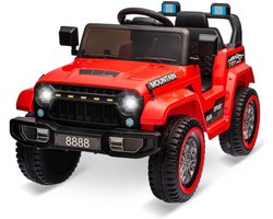 SAVI® Elektrische Auto voor Kinderen Accu - Elektrische Auto - Elektrische Kinderauto - Rood- 96cm x 59cm x 61cm